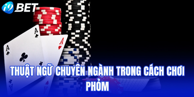 Thuật ngữ chuyên ngành trong cách chơi Phỏm